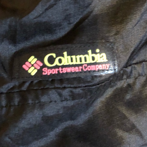 Vintage 80s 90s Neon Columbia Zip Up Windbreaker - Picture 7 of 8